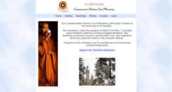 Desktop Screenshot of cdcmonastery.org